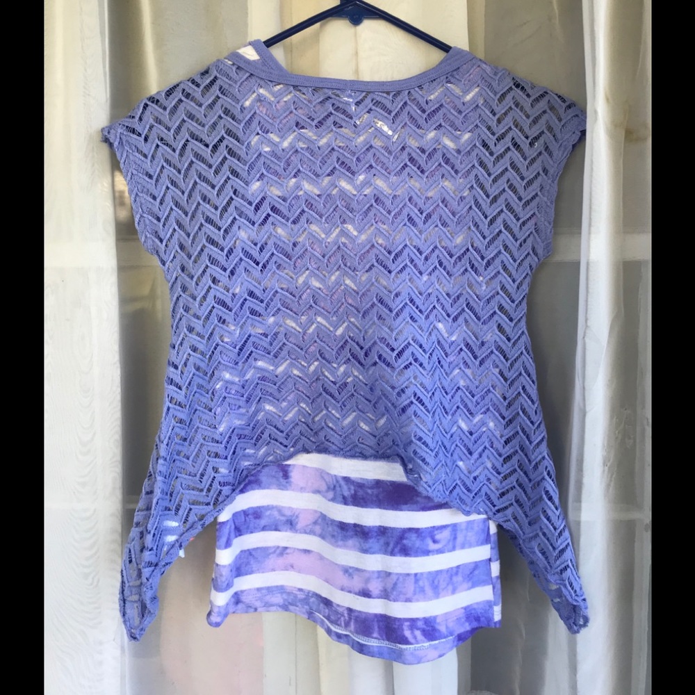 Two Layer Crochet Tank - Picture 2 of 5